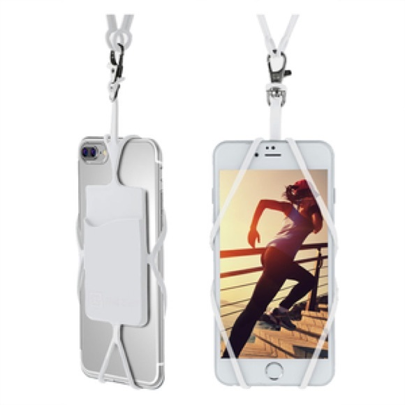 NWT Gear Beast ﻿﻿Cell Phone Lanyard Silicone Smartphone Holder Case & Neck Strap - Picture 1 of 14